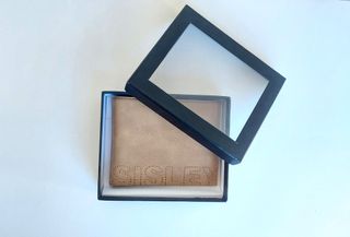 Portafoglio Sisley nuovo in pelle colore marrone