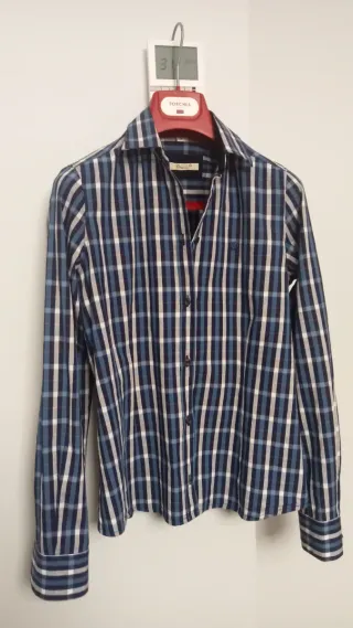 Camisa de cuadros mujer talla 38