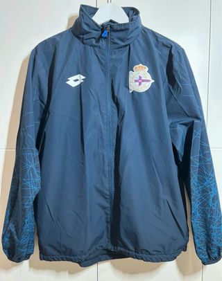 Chubasquero Deportivo Lotto La Coruña Azul