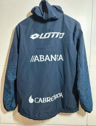 Chubasquero Deportivo Lotto La Coruña Azul