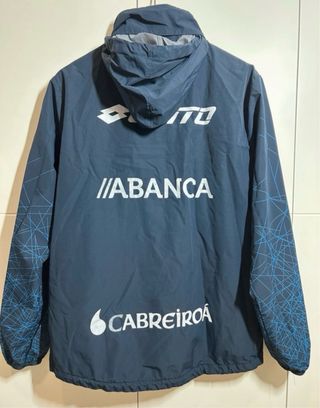 Chubasquero Deportivo Lotto La Coruña Azul