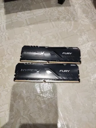 Memoria RAM HyperX FURY DDR4 dos de 16 RAM