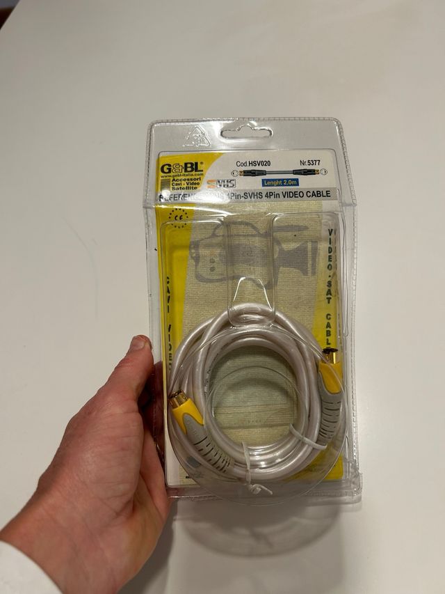 Cavo G&BL 4 Pin SVHS 2m