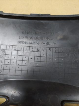 Tapa Registro Honda SW-T400