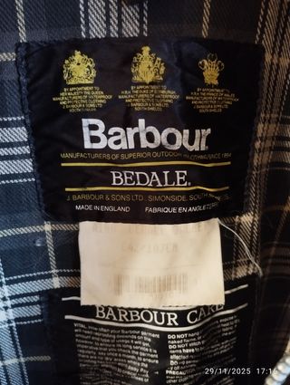 Barbour Bedale Vintage. Original