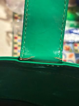 Borsa Sant Tropez verde,leggerm. rovin.come in fot