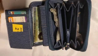 Monedero/Billetera BME imitación vaquero