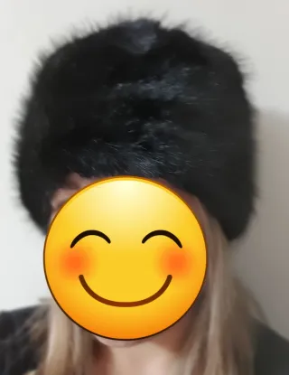 Colbalcco e Borsa Pelliccia Sintetica Nera