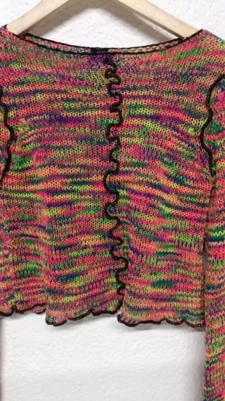 Crop Top Urban Outfitters Multicolor Talla M