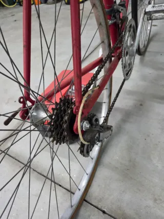 Bicicleta Clásica Roja