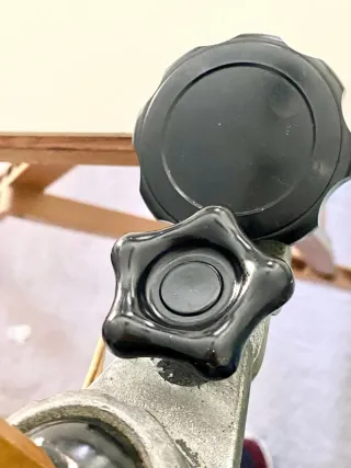 Lámpara articulada vintage para mesa de dibujo