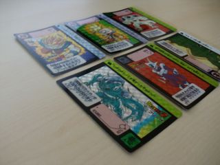 Dragon ball Carddass hondan part 8 prism set