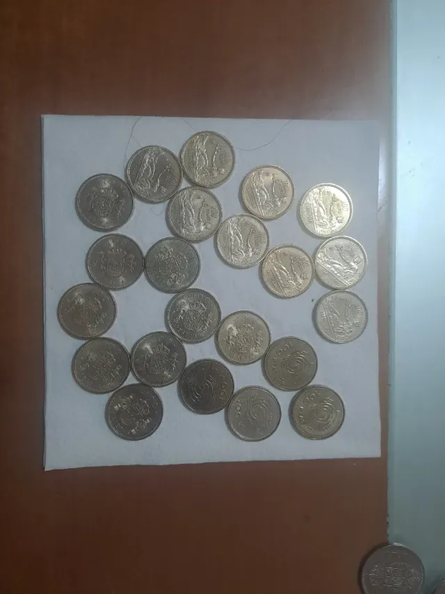 Lote 22 Monedas 100 Pesetas