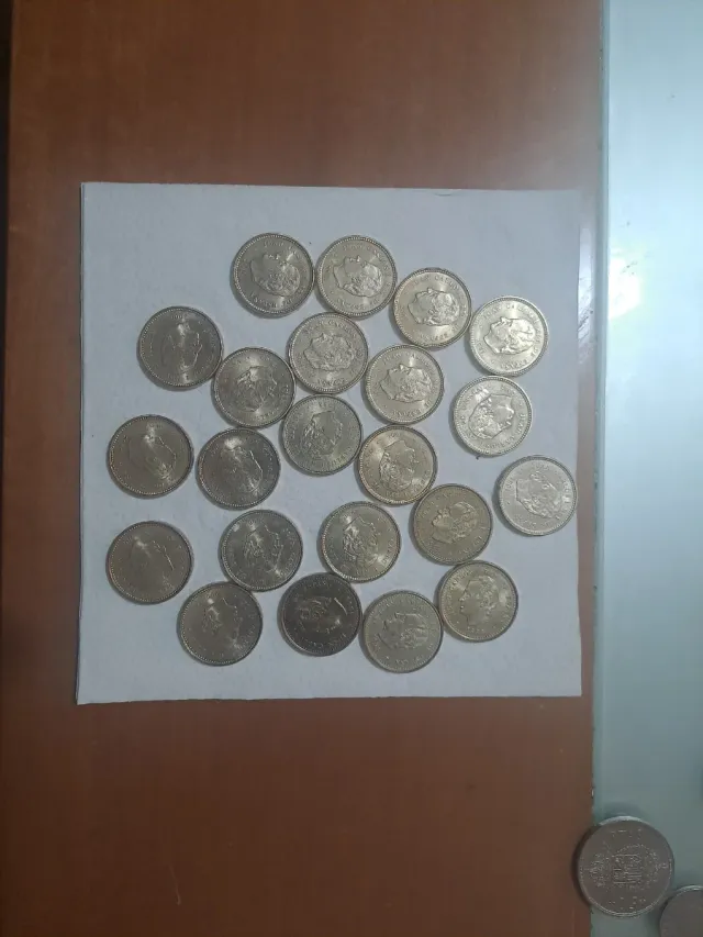 Lote 22 Monedas 100 Pesetas