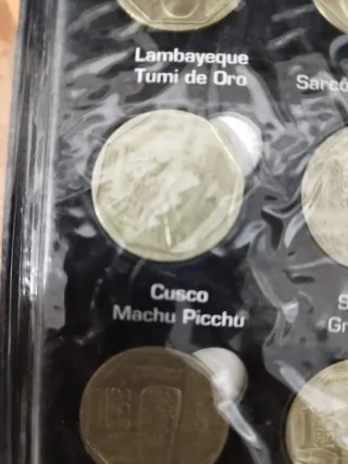 Álbum Monedas Riqueza y Orgullo Perú