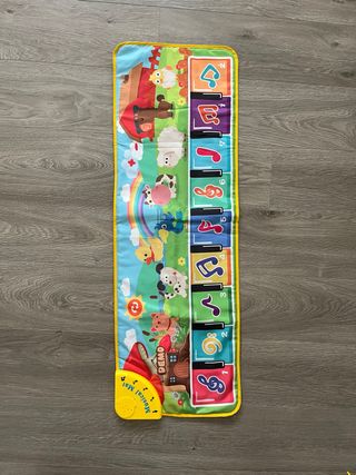 Alfombra musical de animales para niños