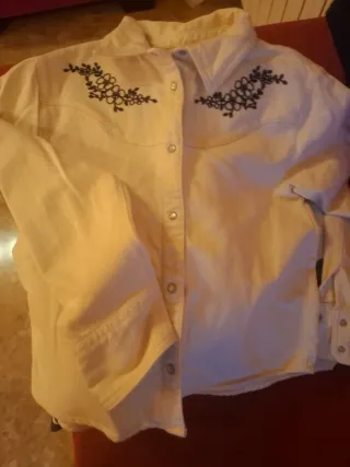 Lote camisas Zara talla 11,12 niña y dos pantalone