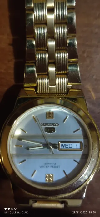 Orologio Seiko Quartz Water Resist