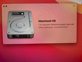 iMac Apple Plata big sur