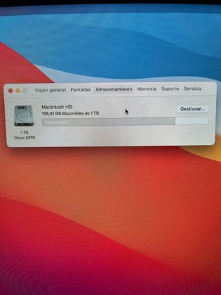 iMac Apple Plata big sur