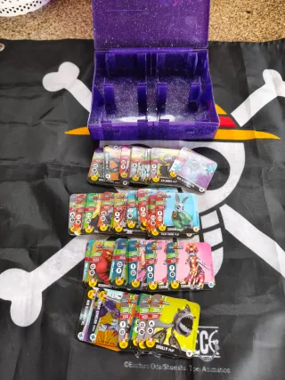 Caixa de cartas Stack Panini roxa