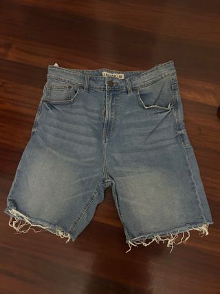 INSIDE Shorts Vaqueros Desgastados Talla M