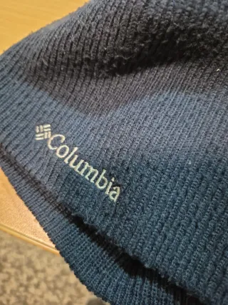 Gorro Columbia Lana Azul Marino
