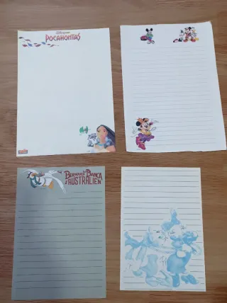 Hojas perfumadas Disney