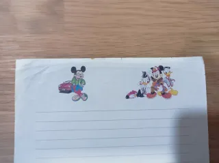 Hojas perfumadas Disney