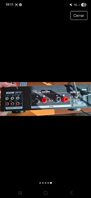 Amplificador Karaoke Hifi Estéreo AMP-50