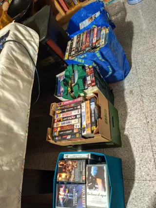 Lote Películas VHS 2€/película