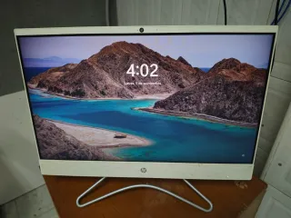 Ordenador HP Beige/Blanco