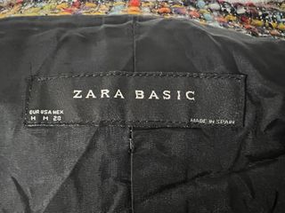 Chaqueta Zara Tweed Multicolor Estilo Chanel