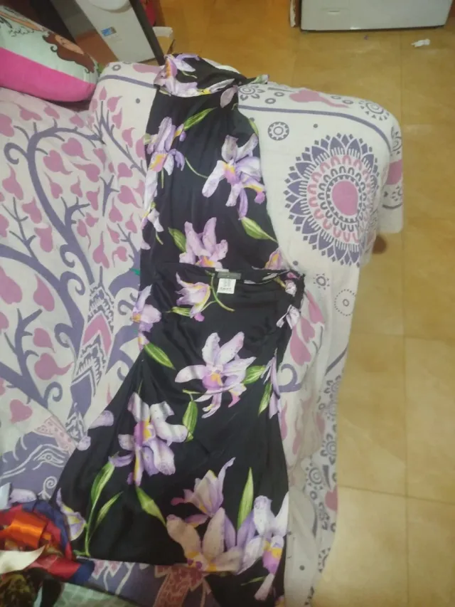 Conjunto falda y top floral