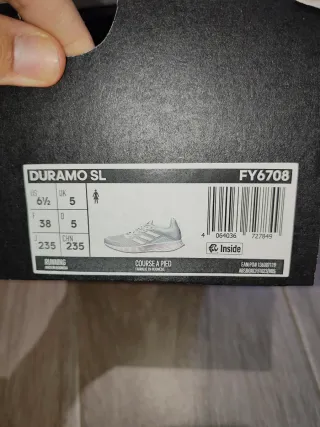 Adidas Duramos SL Talla 38 sin estrenar