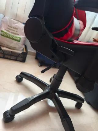 Silla Gaming Nplay Roja y Negra