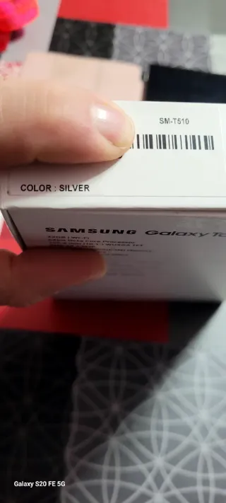 Samsung Galaxy Tab A color silver