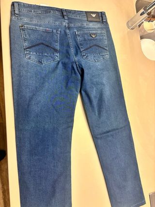 Pantalón Vaquero Emporio Armani Azul