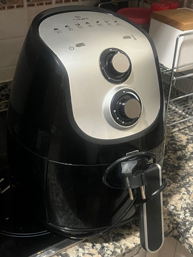 Freidora de Aire TidyLife Negra