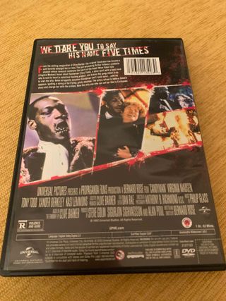 DVD de Candyman firmado por Virginia Madsen