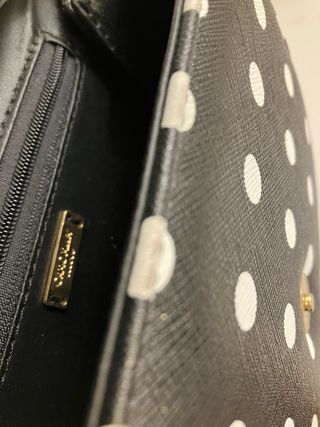 Borsa Camomilla pois nera con cuore