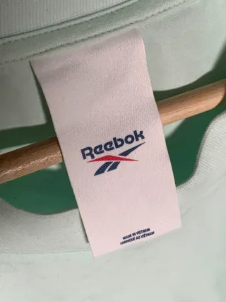 Chubasquero Reebok vintage, cortavientos jersey