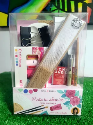 Kit Pinta tu abanico Royal Talens