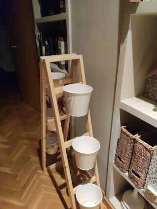 Estantería Escalera para Plantas Madera