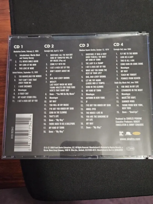Sinatra New York CD