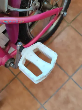 Bicicleta infantil rosa 16 pulgadas