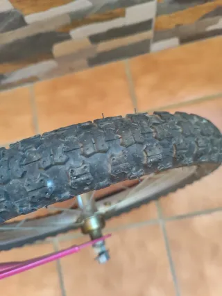 Bicicleta infantil rosa 16 pulgadas