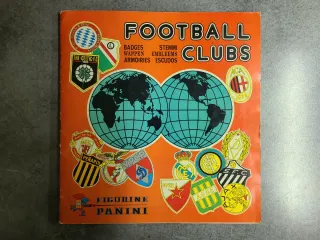 ALBUM FIGURINE PANINI "FOOTBALL CLUBS" (1975)