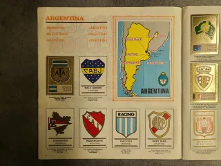 ALBUM FIGURINE PANINI "FOOTBALL CLUBS" (1975)