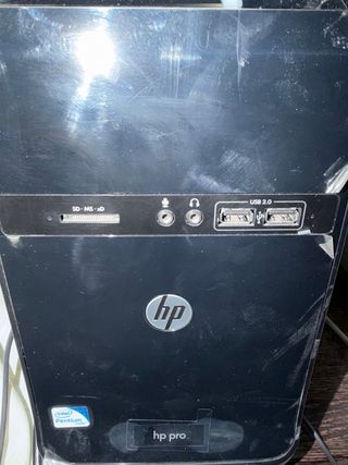 Ordenador de sobremesa HP Negro